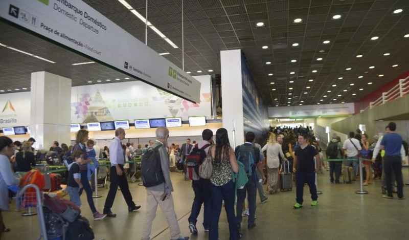 Em agosto, 11,5 milhões de passageiros viajaram de avião no Brasil