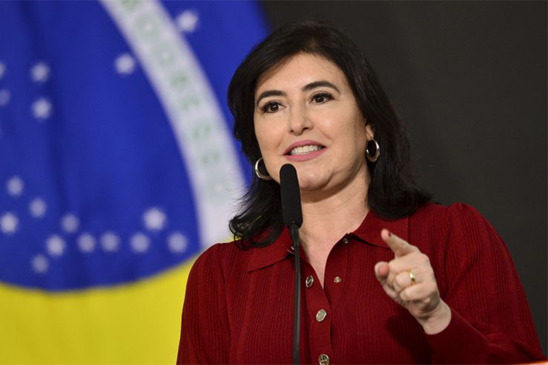 Simone Tebet defende revisão de gastos sem retirar direitos