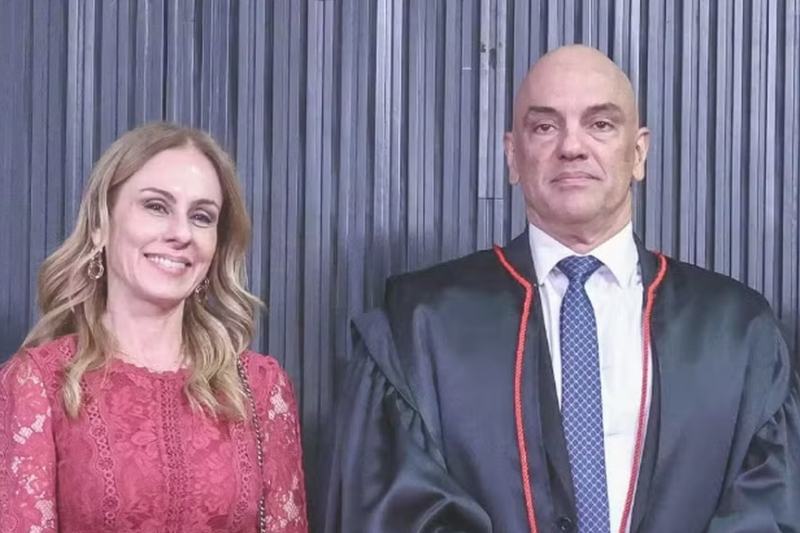 Ministro Moraes se afasta de relatar ação sobre registros da esposa no Senado