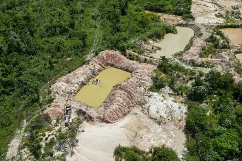 MPF alerta que garimpo ilegal na Amazônia é dominado por facções armadas