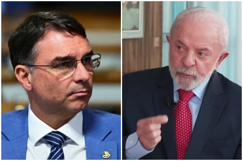 Moraes solicita manifestação da PGR sobre calúnia de Flávio Bolsonaro a Lula