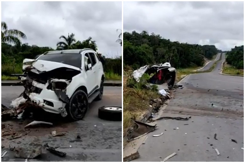 Acidente na Avenida Margarita em Manaus deixa um morto e três feridos