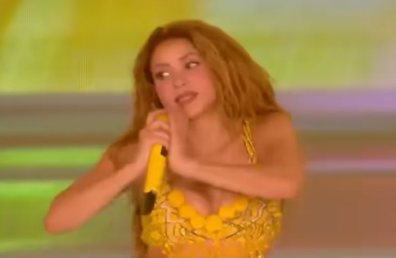 Shakira é a artista mais ouvida do mundo, impulsionada por 'Dai Dai'