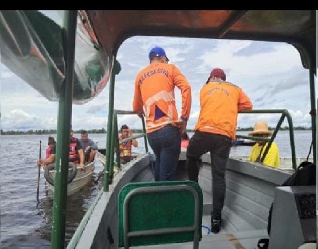 Três idosos morrem em naufrágio no Rio Urubu, em Silves
