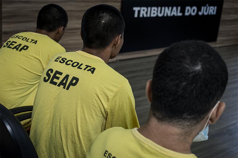Três homens condenados por homicídio em Manaus; um é absolvido