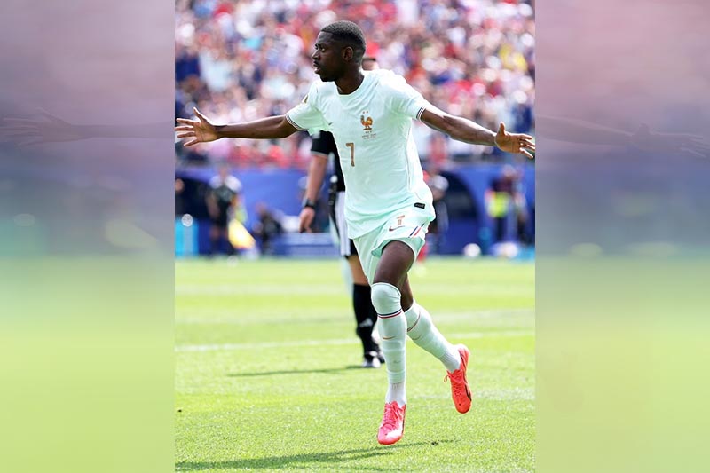 França avança com hat trick de Dembélé em vitória sobre a Noruega
