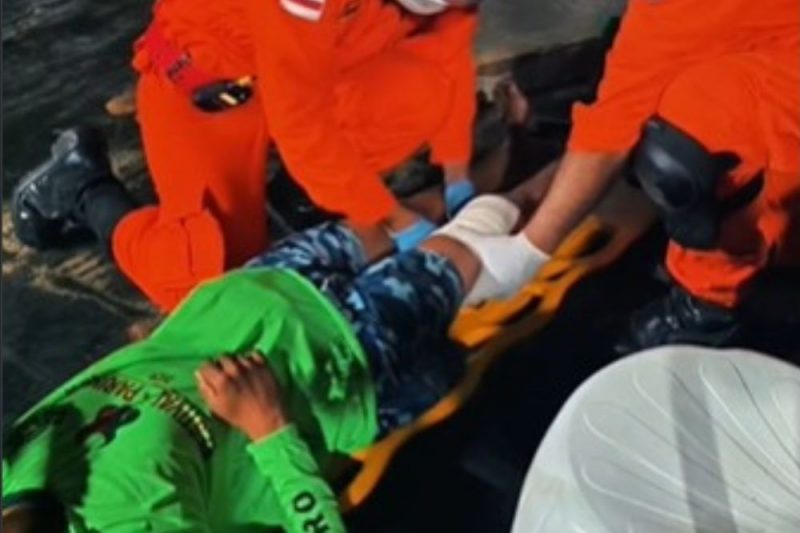 Homem é resgatado após acidente em rampa de barco em Parintins