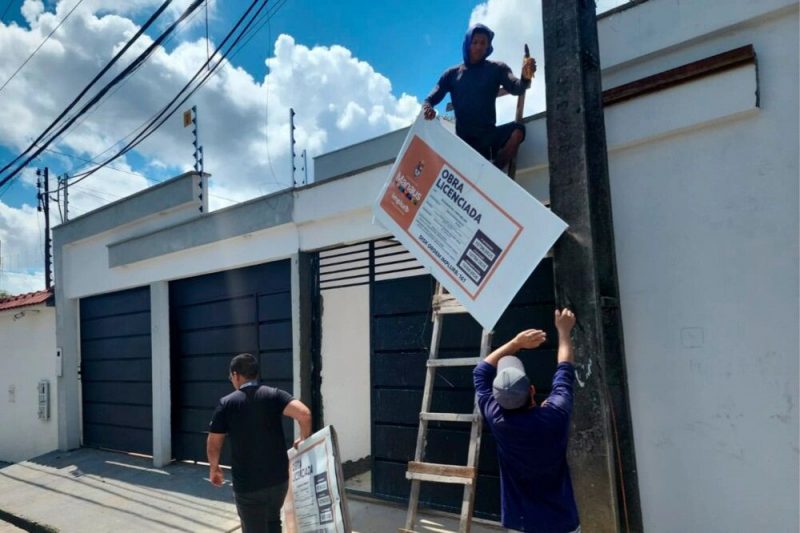 Homem é preso em Manaus por desrespeitar embargo em obra