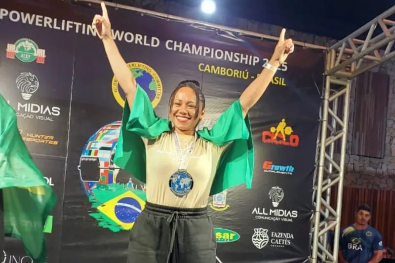 Leandra Dias representará o Amazonas no Mundial de Powerlifting na Polônia