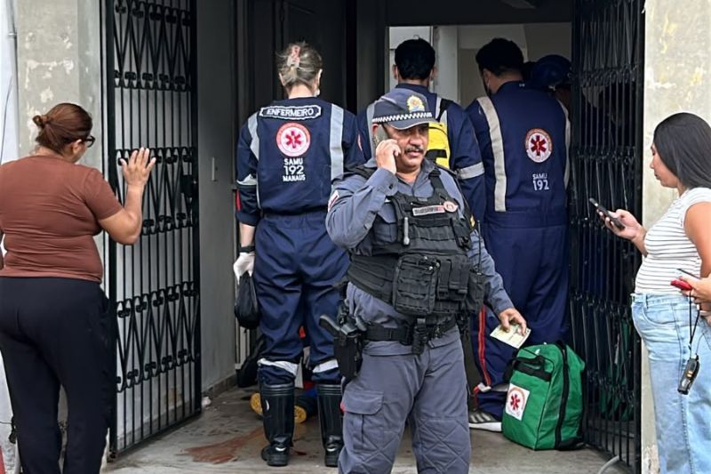 Auxiliar de manutenção é morto com golpe de faca em residencial de Manaus