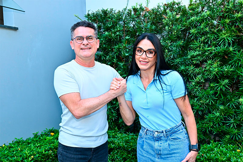 Shádia Fraxe é escolhida como vice na chapa de David Almeida para 2026