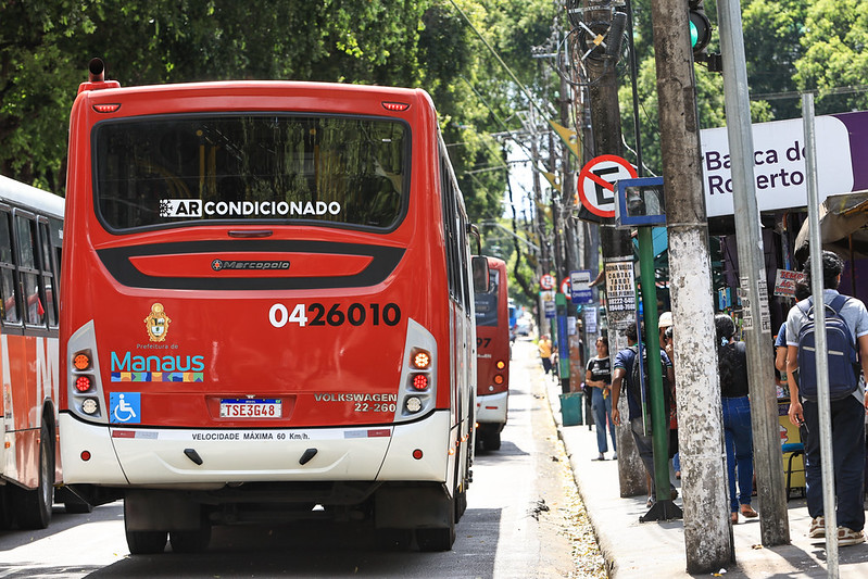 Transporte público gratuito em Manaus com 1.149 ônibus no dia das eleições