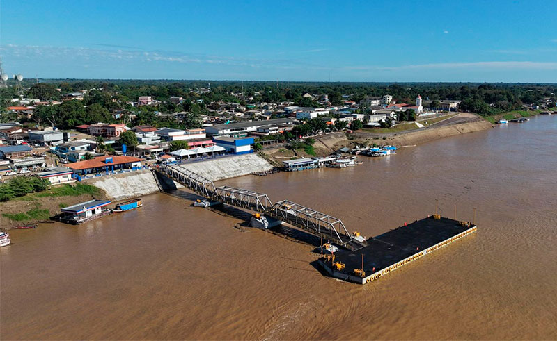 Braga participa da inauguração de novos portos no Amazonas