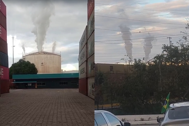 Vazamento de gás em Manaus gera preocupação no Distrito Industrial