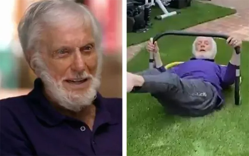 Dick Van Dyke, aos 100 anos, impressiona com exercícios físicos