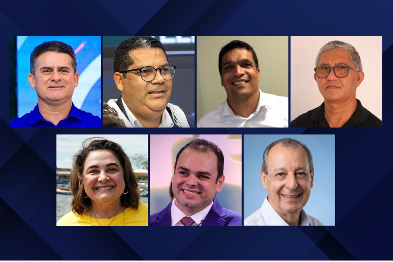 Omar Aziz lidera intenções de voto para Governo do AM com empate técnico em segundo lugar