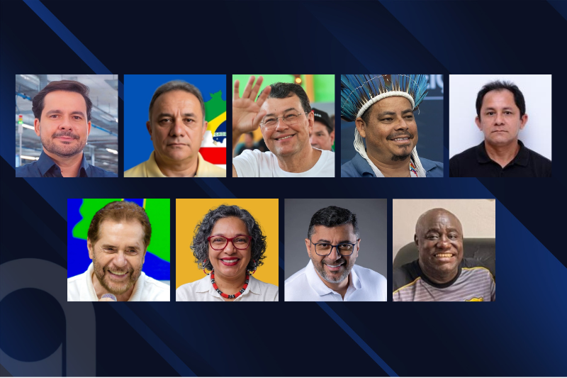 Nove candidatos disputam duas vagas no Senado pelo Amazonas em outubro