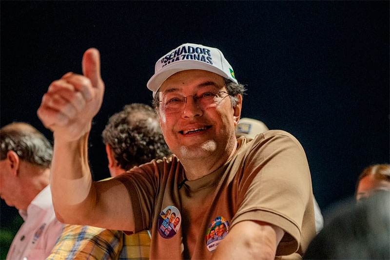 Eduardo Braga é o favorito na corrida ao Senado, aponta pesquisa Quaest