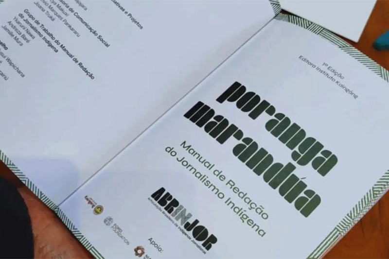 Manual de Jornalismo Indígena é Lançado na Câmara dos Deputados