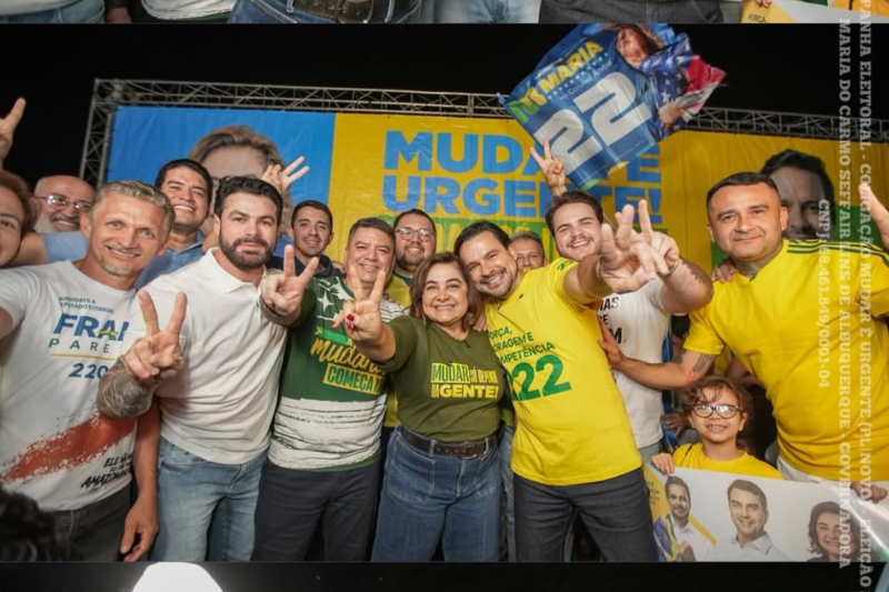Maria do Carmo afirma apoio exclusivo a Alberto Neto para o Senado