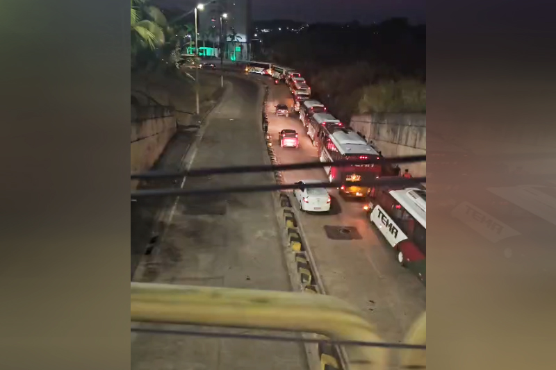 Paralisação de motoristas afeta trabalhadores no Distrito Industrial de Manaus