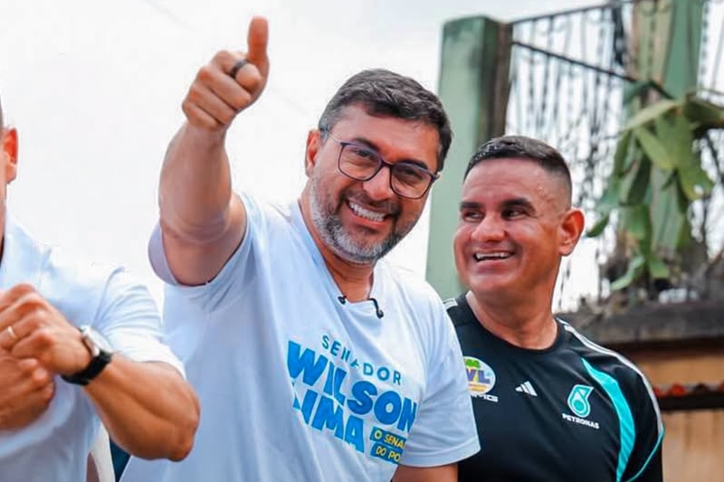 Juíza determina que Wilson Lima inclua suplentes em propaganda eleitoral