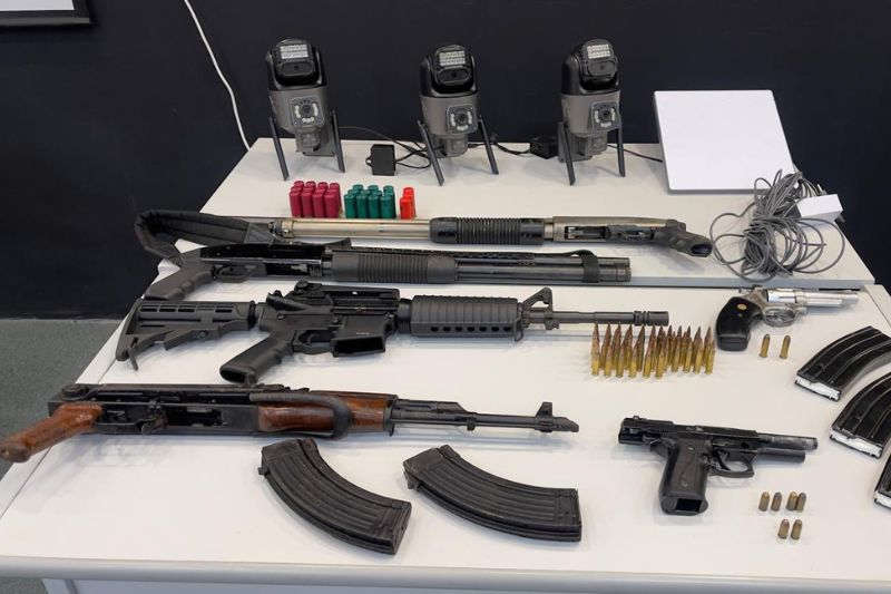 Polícia Civil apreende drones e armas de facção em operação no AM