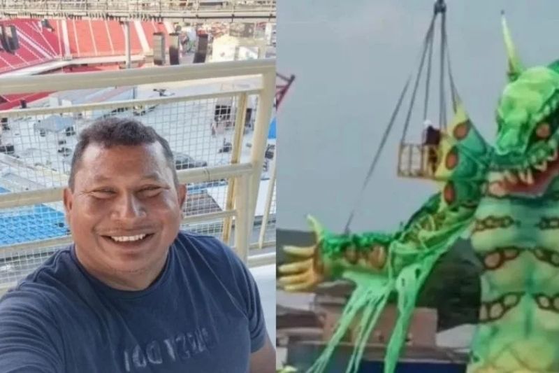 Investigação em andamento após morte de artista durante montagem de alegoria