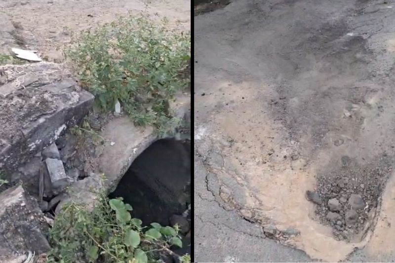 Moradores de Petrópolis pedem urgência na recuperação de rua danificada