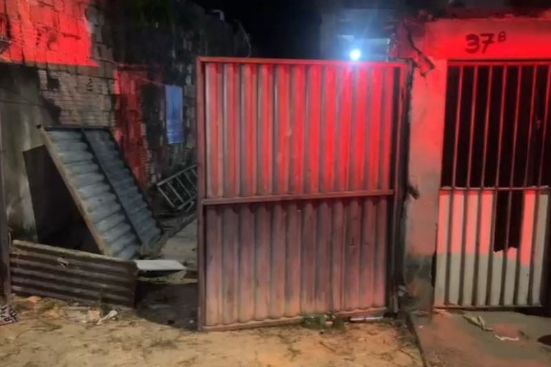 Homem é morto a tiros e jogado do segundo andar em Manaus