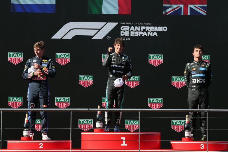 Kimi Antonelli vence terceira corrida seguida no circuito de Madring