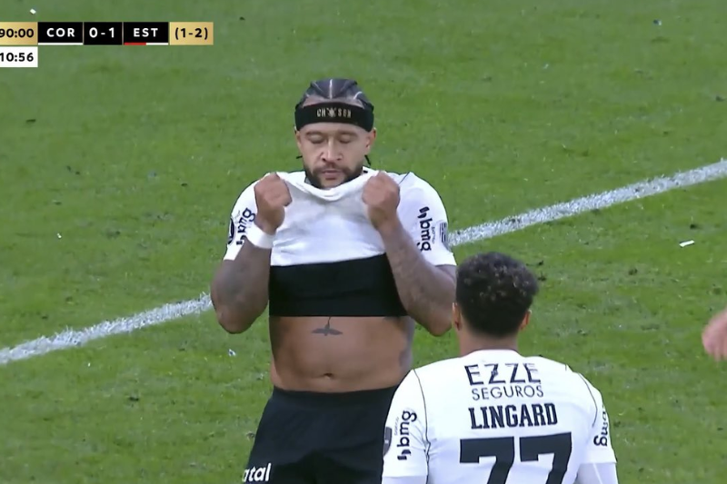 Corinthians é eliminado da Libertadores após pênalti desperdiçado por Depay