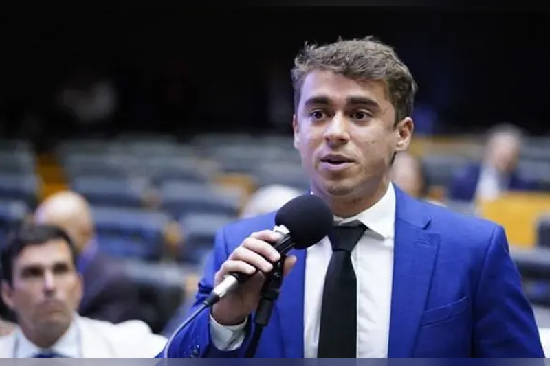 Nikolas Ferreira se comunica com Daniel Vorcaro sobre ativo minerário