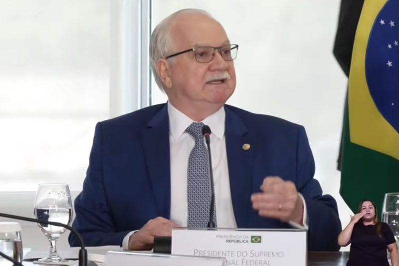 Fachin assegura resposta rigorosa do STF diante de recentes acontecimentos