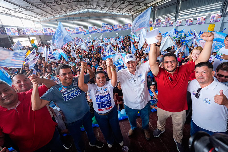 Eduardo Braga Acelera Campanha pelo Interior do Amazonas