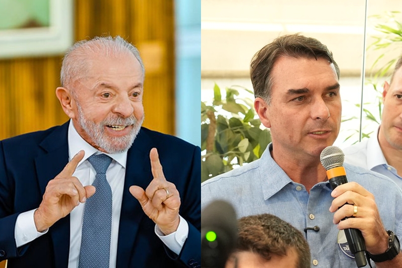 Lula lidera com 39% e Flávio Bolsonaro tem 34%, aponta pesquisa Quaest