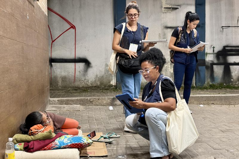 Manaus realiza teste do Censo da População em Situação de Rua até dia 4