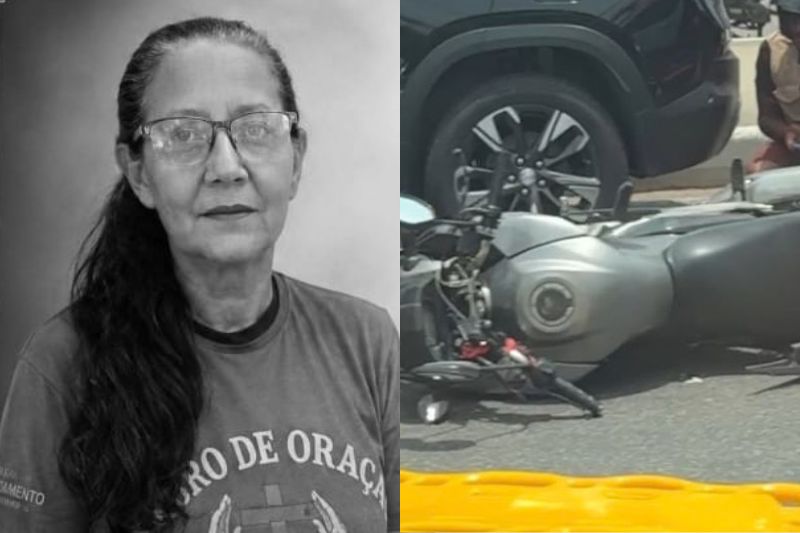 Passageira de moto morre após atropelamento por carreta em Manaus