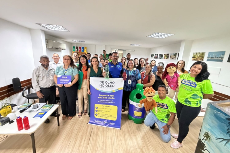 Águas de Manaus Inicia Programa para Coleta de Óleo de Cozinha Usado