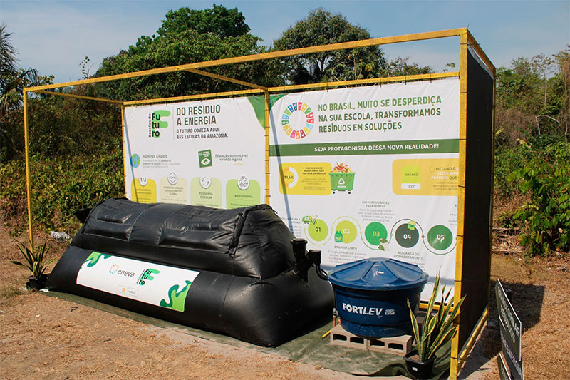 Eneva Expande Projeto de Biodigestores em Escolas do Amazonas