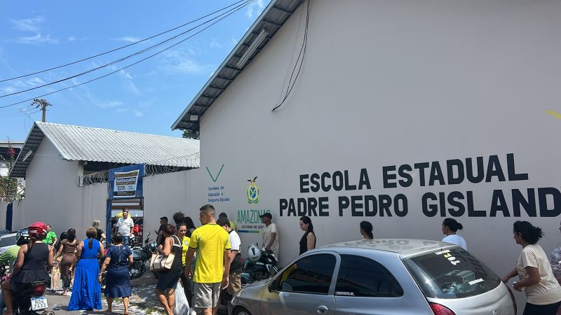 Idoso de 75 anos morre em seção eleitoral durante votação em Manaus