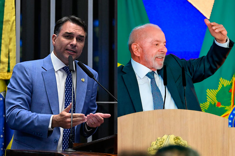 Pesquisa Quaest: Flávio Bolsonaro e Lula empatados no segundo turno