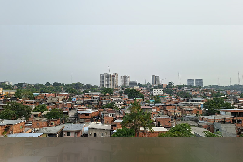 Chuva melhora qualidade do ar em Manaus, mas fumaça persiste