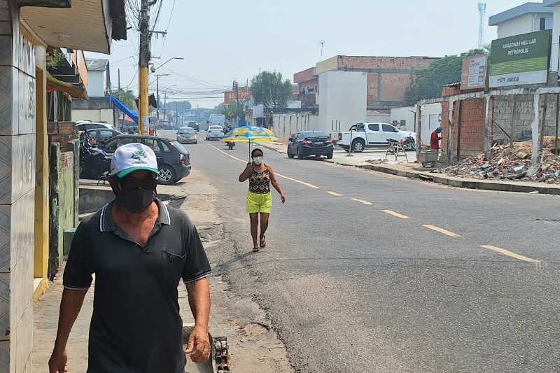 Manaus enfrenta poluição extrema: população exige ações contra fumaça