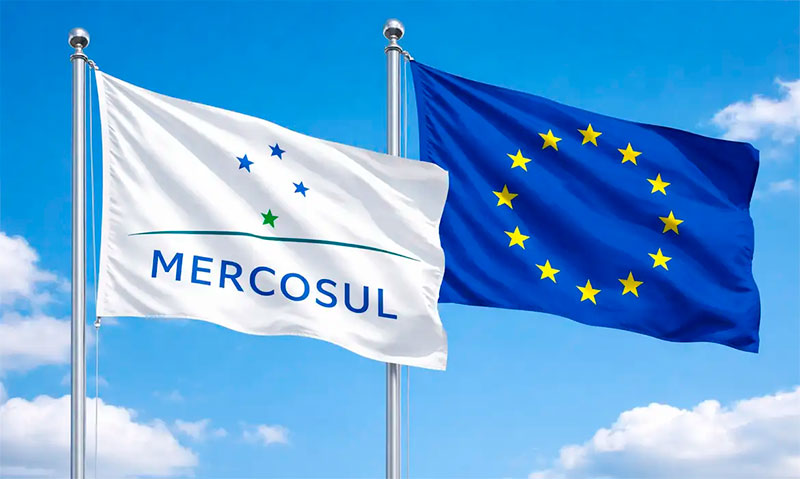 Exportações brasileiras sobem 21% com acordo Mercosul-União Europeia
