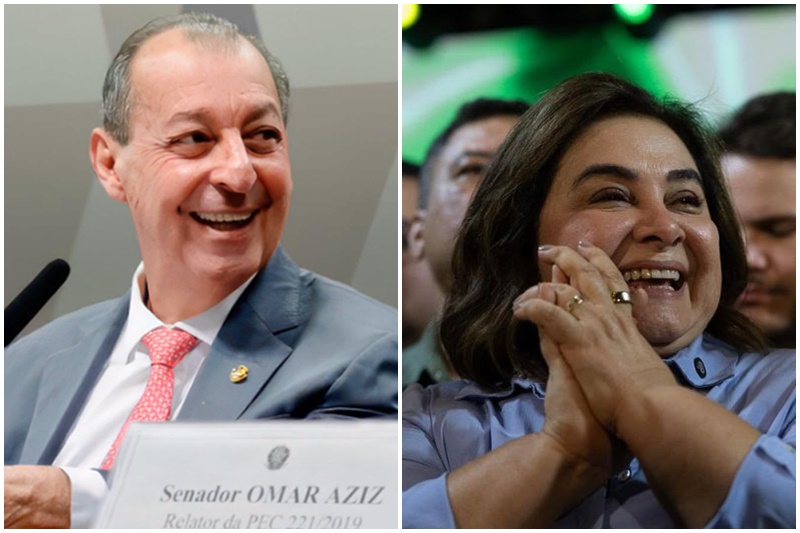 Omar Aziz e Maria do Carmo vão ao 2º turno para o Governo do Amazonas