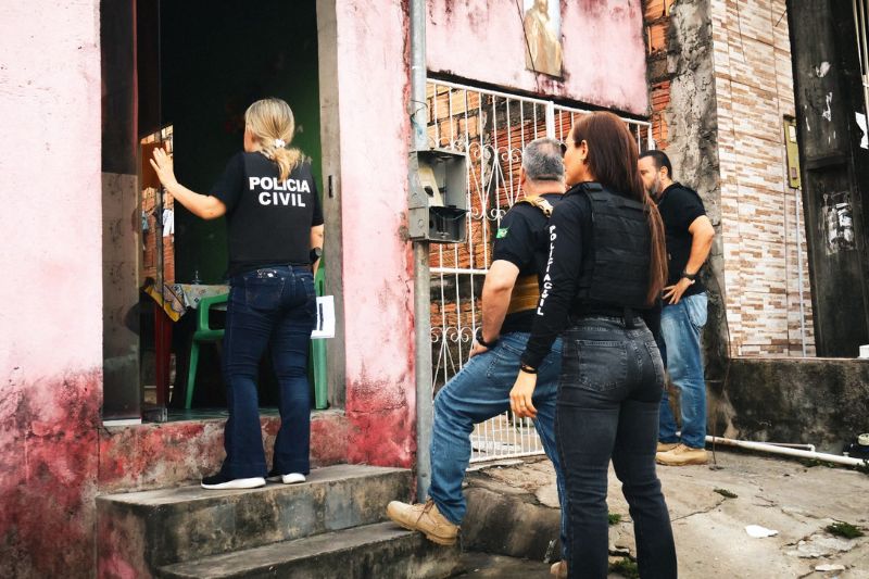 Quatro homens são detidos por violência doméstica em Manaus