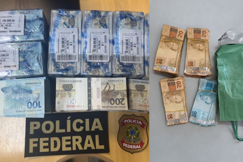 Polícia Federal apreende R$ 1,67 milhão e realiza prisões no Amazonas