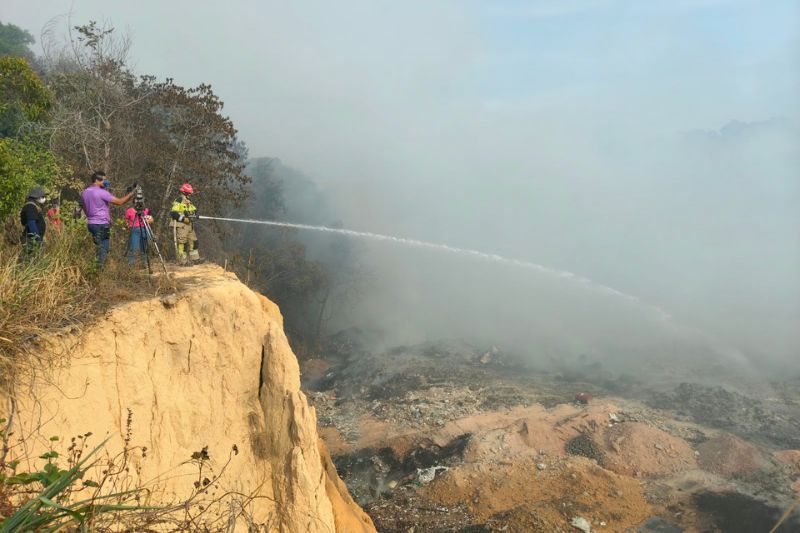 Fumaça de incêndio afeta qualidade do ar em Manaus novamente