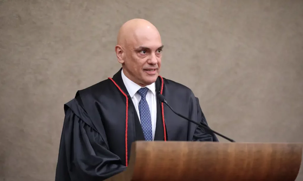 Alexandre de Moraes assume presidência temporária do STF a partir de hoje